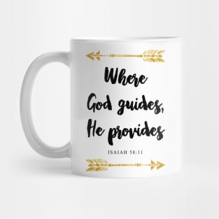 Isaiah 58:11 Bible Verse Mug